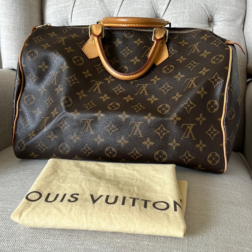 Euc Louis Vuitton monogramme Speedy 35